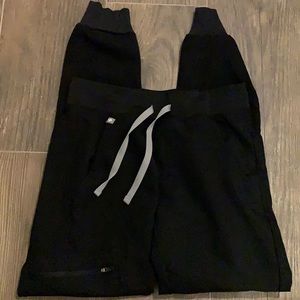 XXS Black Women’s FIGS Zamora Joggers Scrubs